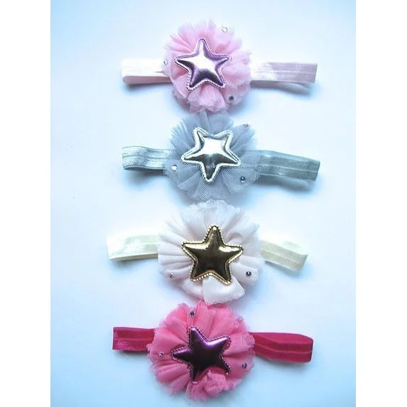 Tulle Star Headband Tulle Dress Sparkling