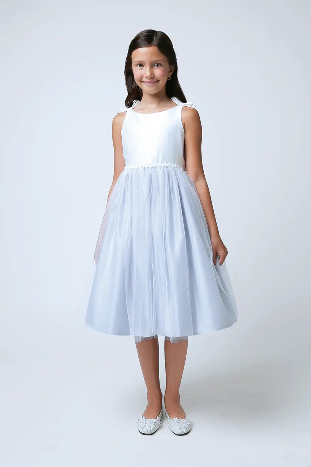 Silver and Tulle Dress Fluffy Tulle Dress