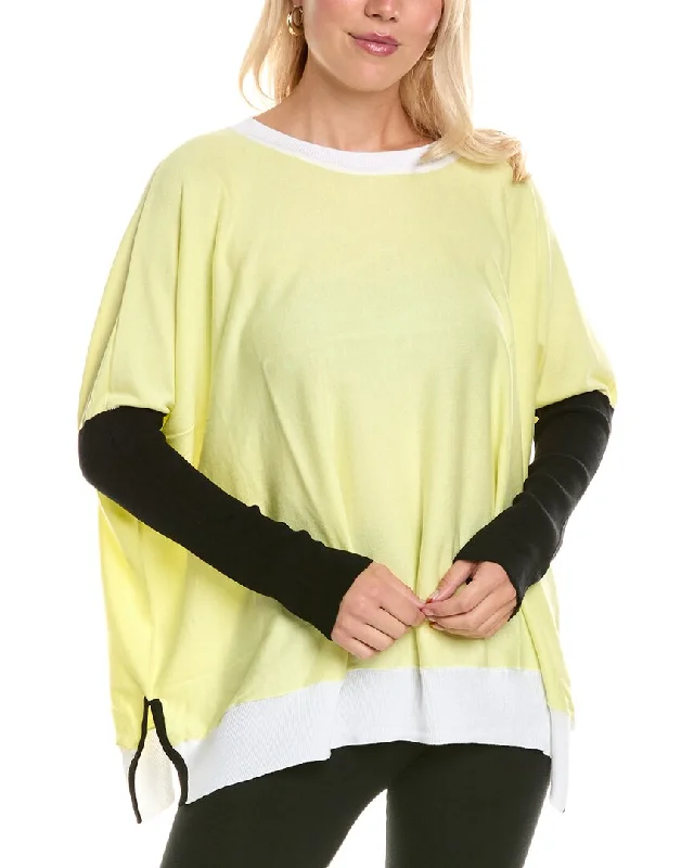 Planet Colorblocked Oversized Top Mohair sweaters