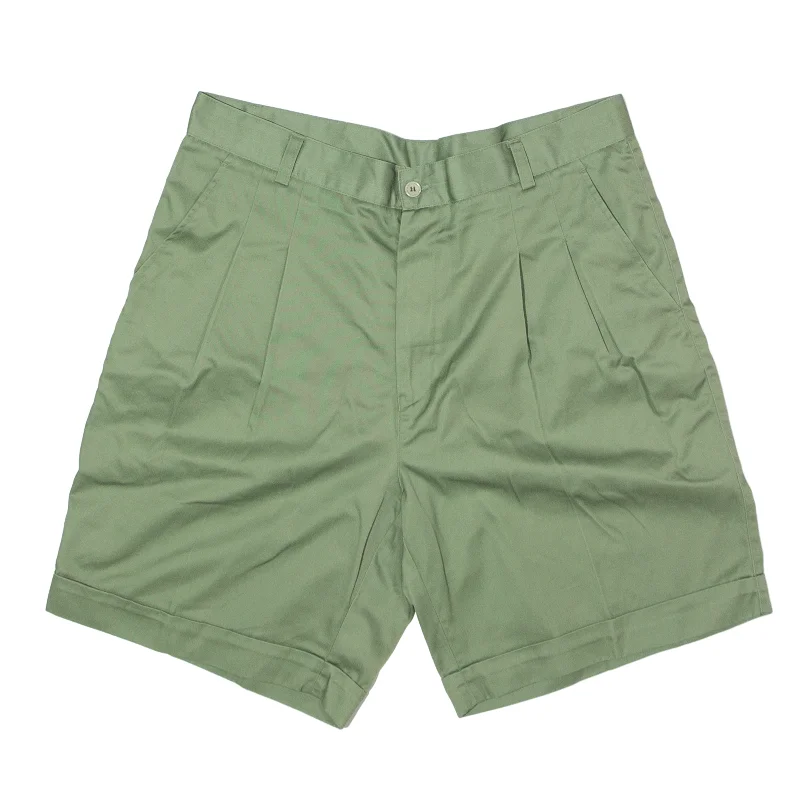 Casual Shorts Green Regular Womens L W34 Outdoor sweaters