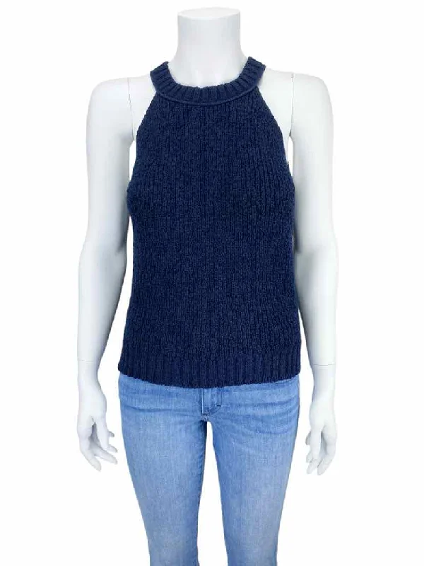 J. Crew Women's High-Neck Sweater Tank Navy Size S Best value sweaters