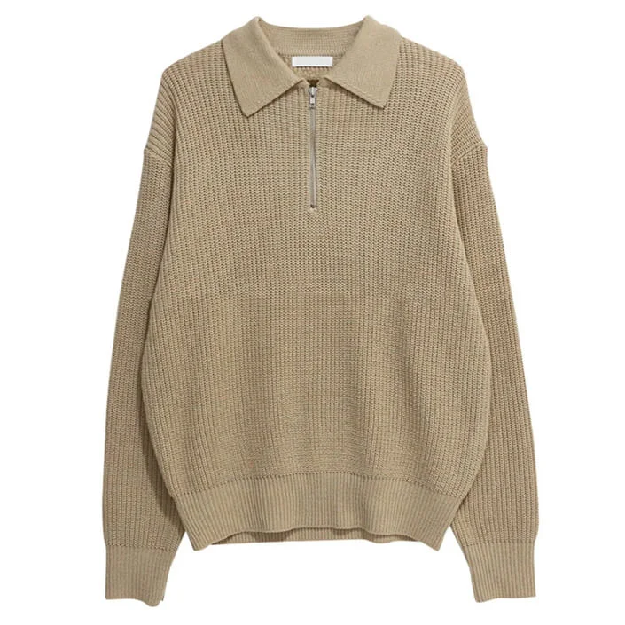 Soft Boy Aesthetic Knit Pullover Work sweaters