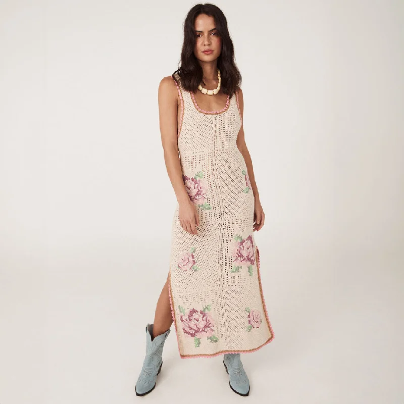 Coastal Granny Midi Dress Designer midi dresses