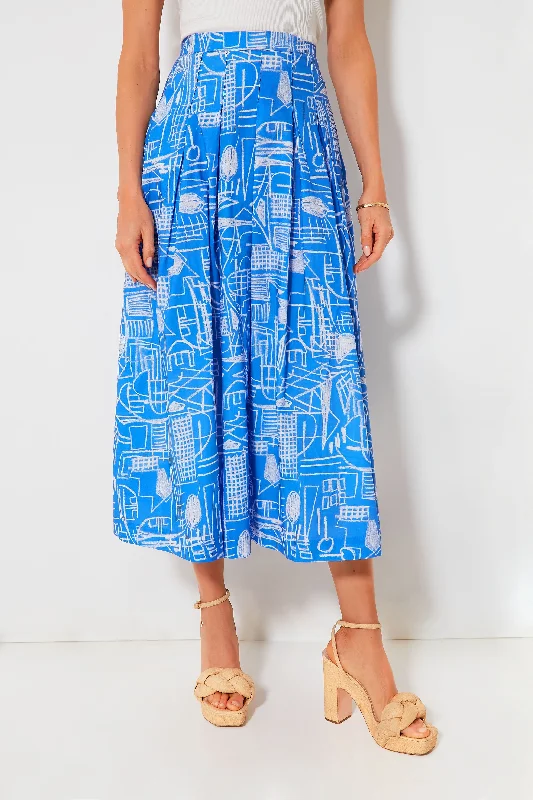 Blue Chalk Line Alexis Skirt Unique unclassified skirts