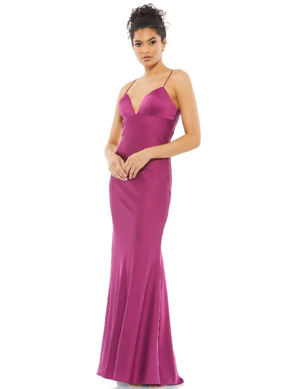 Mac Duggal 26579 Long Spaghetti Strap Formal Dress Sale Women's maxi dresses