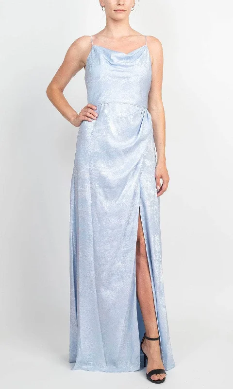 Adrianna Papell AP1E208881 - Metallic Cowl Neck Evening Gown Stretchy party dresses