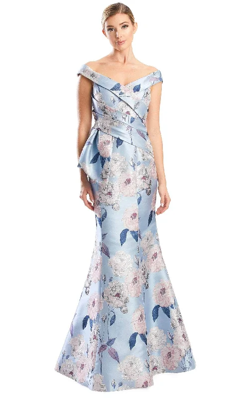 Alexander by Daymor 1767S23 - Floral Printed Evening Gown Luxury party dresses