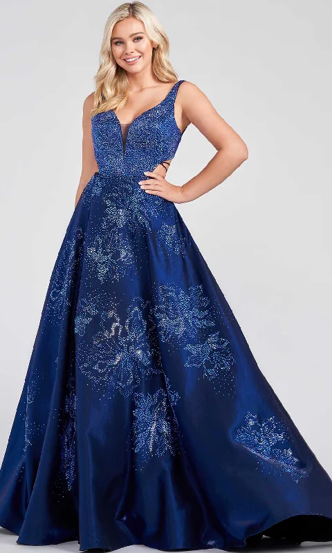 Ellie Wilde EW122025 - Beaded Prom Ballgown Fall party dresses