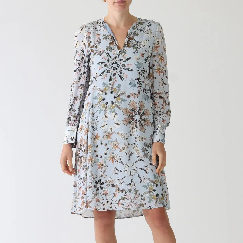 Squill Kalei Printed Knee Length Dress Elegant floral dresses