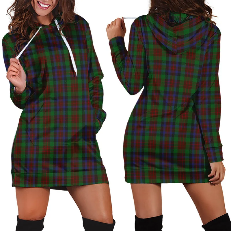 MacDuff Hunting Tartan Hoodie Dress Lightweight unclassified dresses