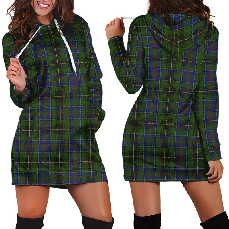 MacInnes (McInnes) Tartan Hoodie Dress Color block unclassified dresses