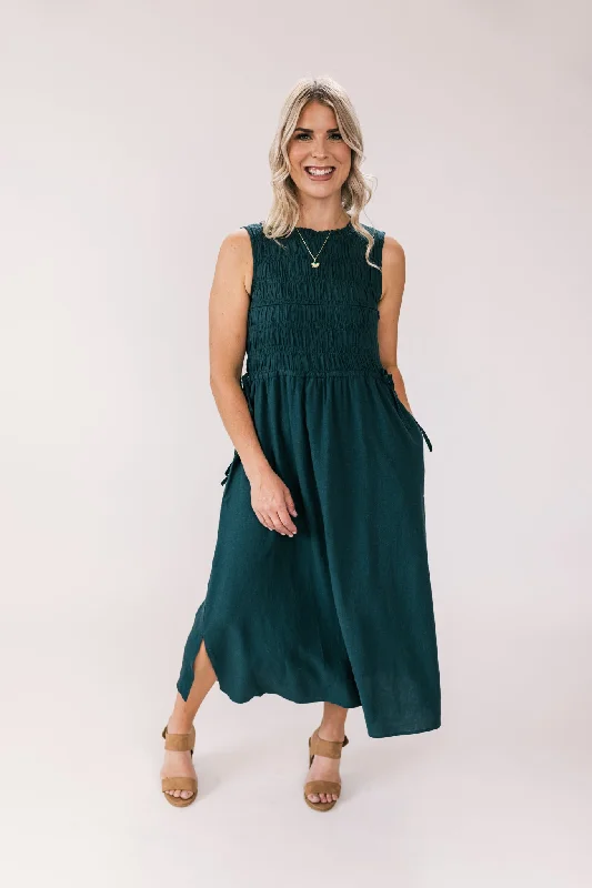 Sophie Dress | Emerald Ruffled unclassified dresses