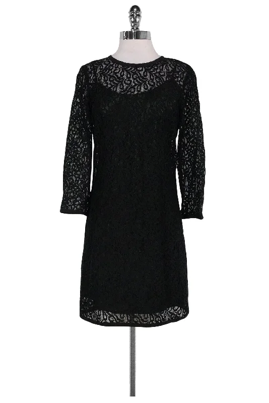 Laundry by Shelli Segal - Black Lace Dress Sz 4 Lace Dress Perfect