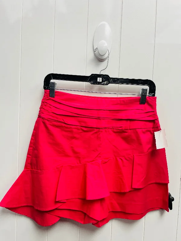 Pink Skirt Mini & Short Zara Basic, Size M Mini Skirt Set