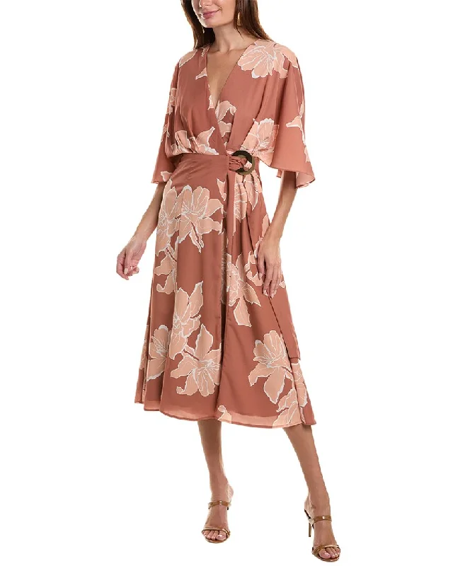 Hutch Lilita Midi Wrap Dress Midi Skirt Trend