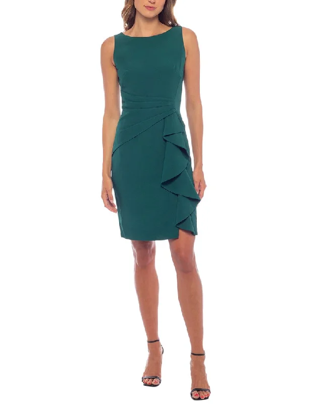 Marina Sleeveless Solid Midi Dress Trendy Midi Look