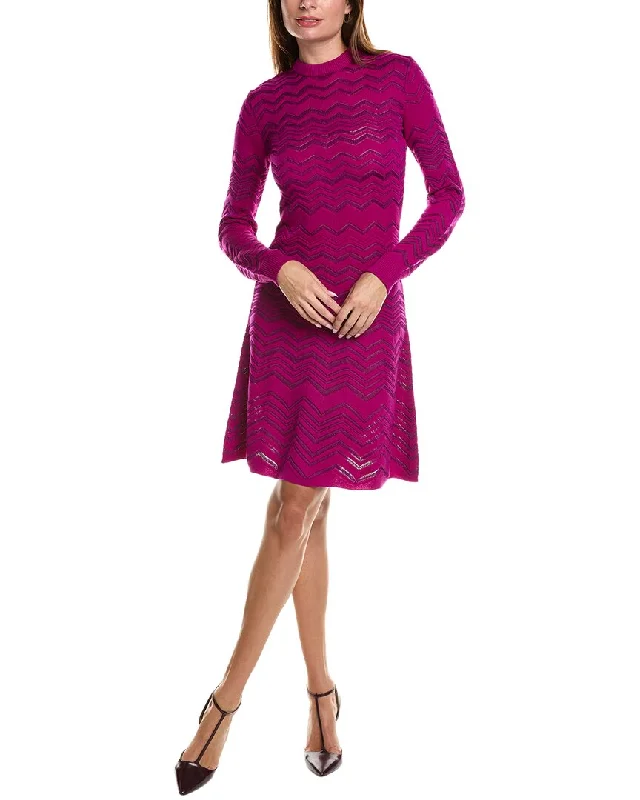 Missoni Wool-Blend Sweaterdress Knit Sweater Gown