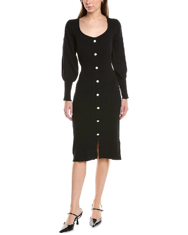 Nanette Nanette Lepore Sweaterdress V-neck Sweater Dress