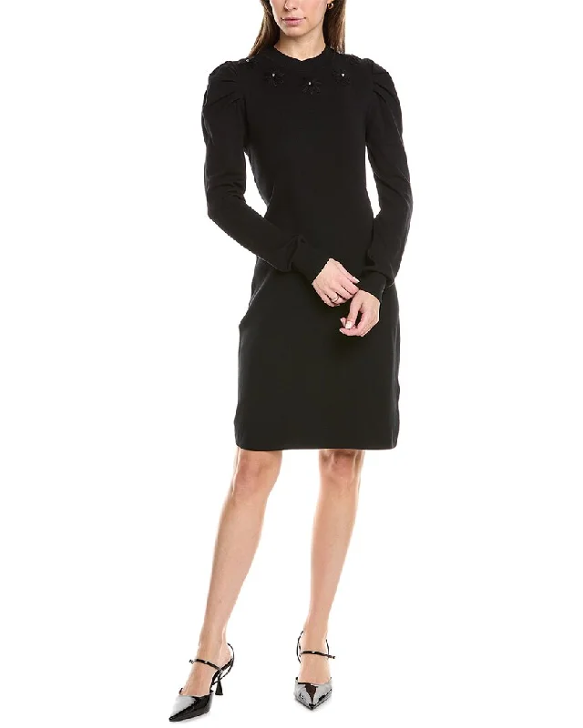 Nanette Nanette Lepore Sweaterdress Fitted Sweater Dress