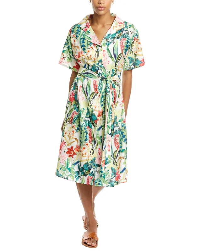 Beulah Shirtdress Dress Shirt Chic