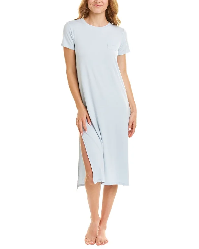 Hale Bob Side Slit T-Shirt Dress Shirt Dress Party