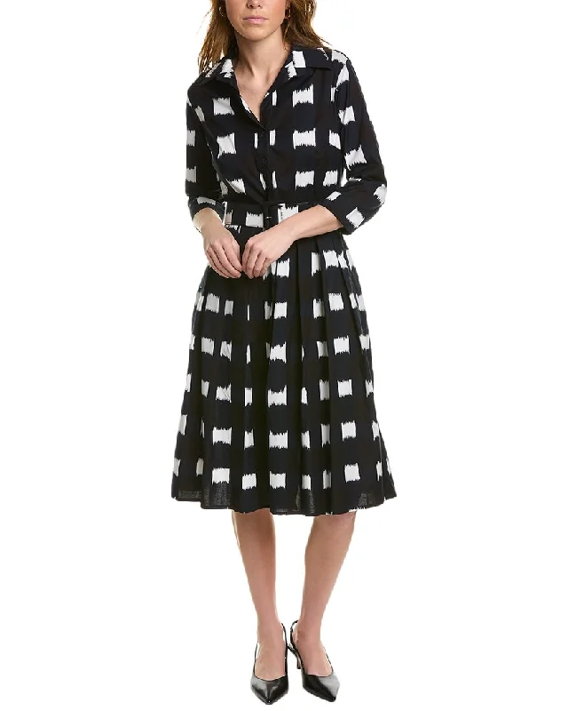 Samantha Sung Audrey 1 Shirtdress Classic Shirt Dress